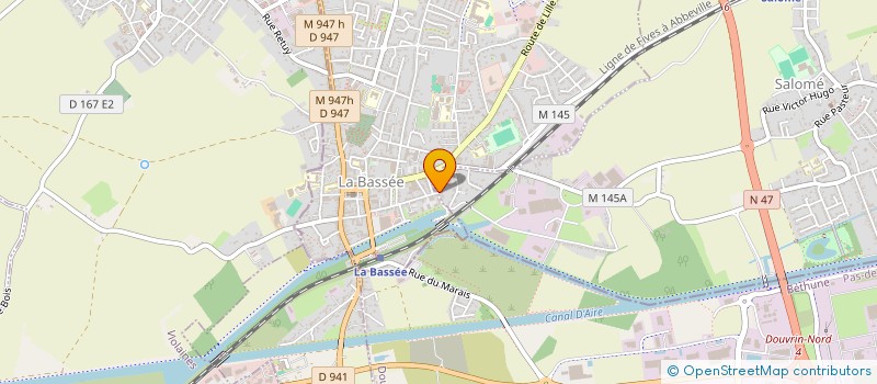 localisation de l'entreprise MONSIEUR MICHEL LAUTOUR  SALOME