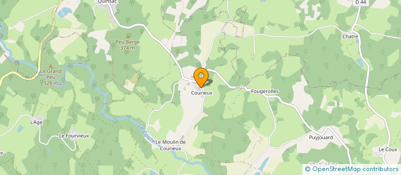 localisation de l'entreprise MONSIEUR MICHEL LAVALETTE à SAINT-PARDOUX-LE-LAC