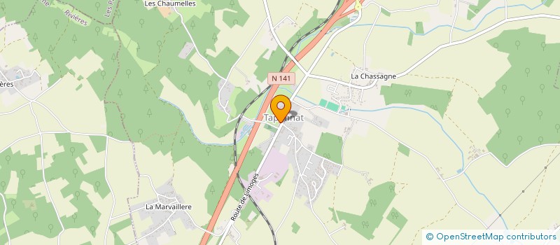 localisation de l'entreprise MONSIEUR MICHEL LAVAURE à MARILLAC-LE-FRANC