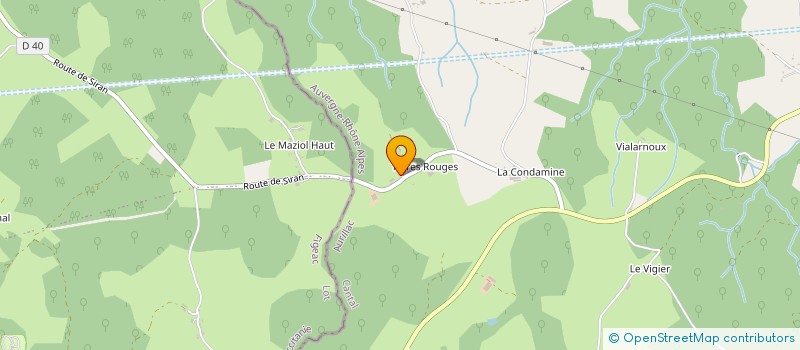 localisation de l'entreprise MONSIEUR MICHEL LAVERGNE à SIRAN