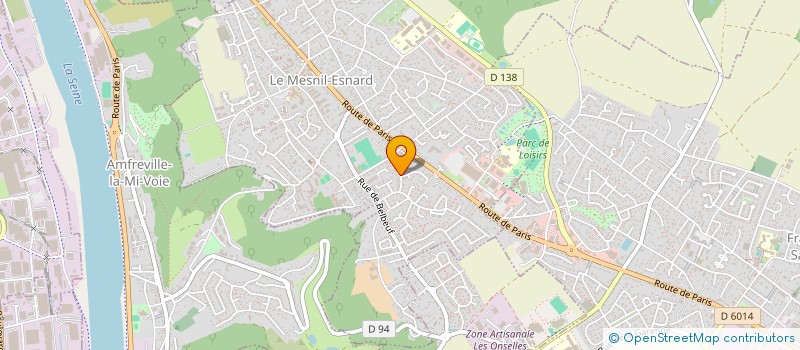 localisation de l'entreprise MONSIEUR MICHEL LAVIGNE  LE MESNIL-ESNARD