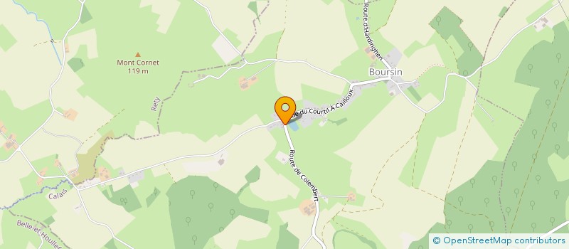 localisation de l'entreprise MONSIEUR MICHEL LAVOISIER  BOURSIN