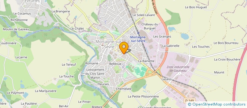 localisation de l'entreprise MONSIEUR MICHEL LAYSOU LIVONG à MORTAGNE-SUR-SEVRE