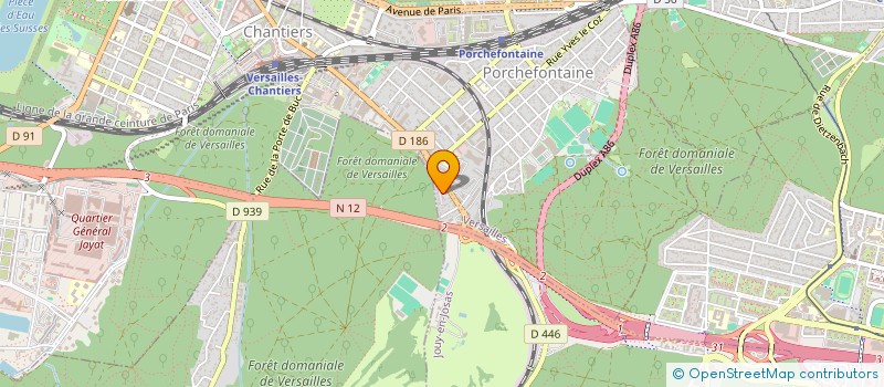 localisation de l'entreprise MONSIEUR MICHEL LE BON à VERSAILLES