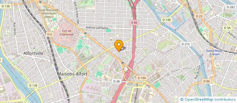 localisation de l'entreprise MONSIEUR MICHEL LE BORGNE à MAISONS-ALFORT