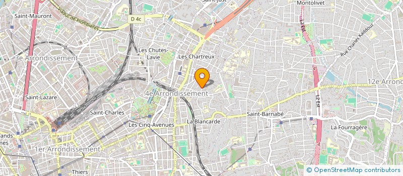 localisation de l'entreprise MONSIEUR MICHEL LE BORGNE DE LAVILLANDRE à MARSEILLE