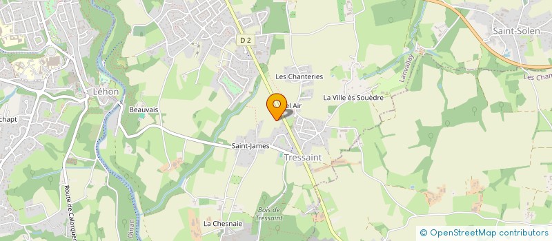 localisation de l'entreprise MONSIEUR MICHEL LE BRETON  LANVALLAY