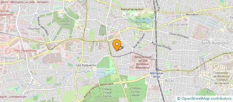 localisation de l'entreprise MONSIEUR MICHEL LE COLLEN  MERIGNAC