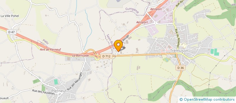 localisation de l'entreprise MONSIEUR MICHEL LE FAUCHEUR  TREMUSON