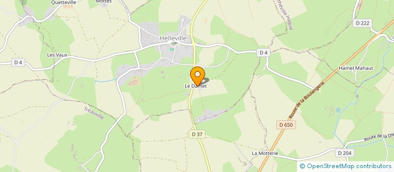 localisation de l'entreprise MONSIEUR MICHEL LE FEVRE à HELLEVILLE