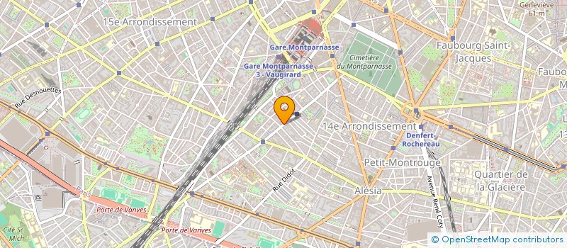 localisation de l'entreprise MONSIEUR MICHEL LE GABFF à PARIS