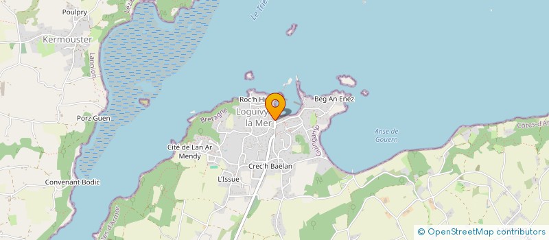 localisation de l'entreprise MONSIEUR MICHEL LE GLATIN à PLOUBAZLANEC