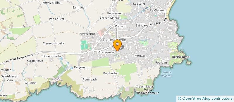 localisation de l'entreprise MONSIEUR MICHEL LE GOFF  PLOUGONVELIN