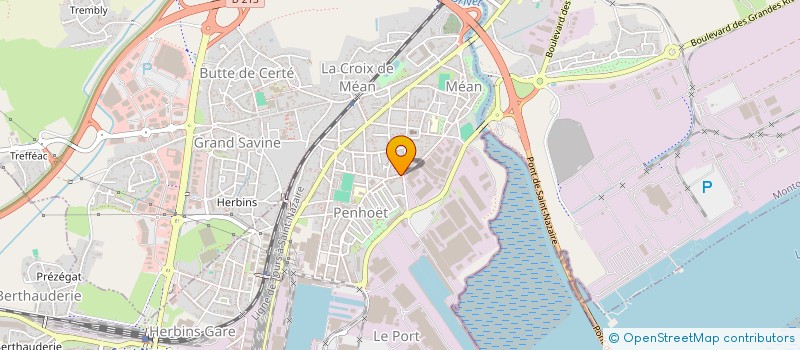 localisation de l'entreprise MONSIEUR MICHEL LE GUENE à SAINT-NAZAIRE
