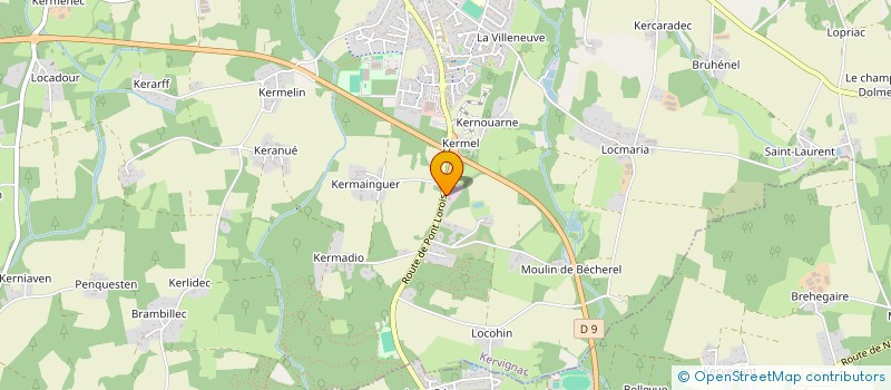 localisation de l'entreprise MONSIEUR MICHEL LE LOIR à KERVIGNAC