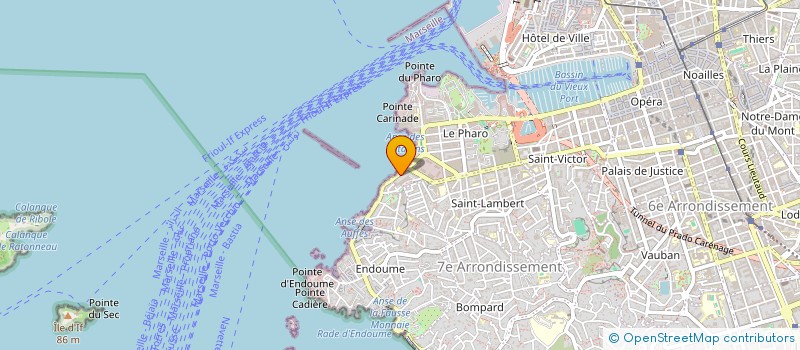 localisation de l'entreprise MONSIEUR MICHEL LE LOUARN à MARSEILLE