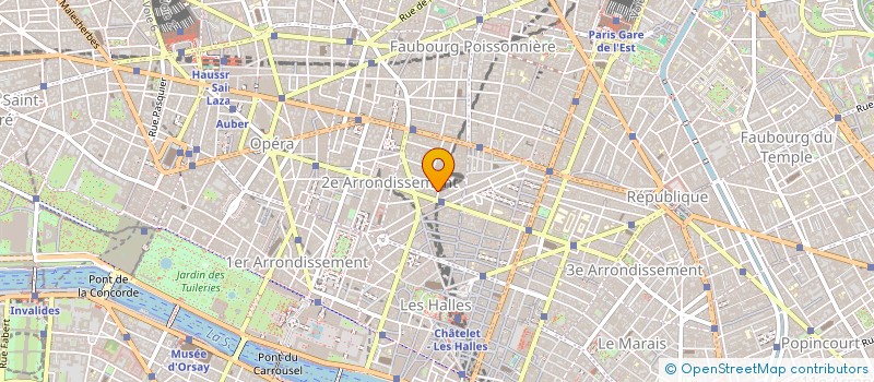localisation de l'entreprise MONSIEUR MICHEL LE PAGE à PARIS