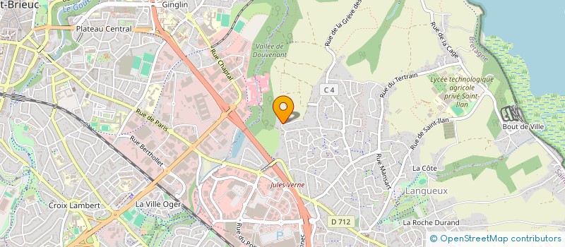 localisation de l'entreprise MONSIEUR MICHEL LE RIGOLEUR  LANGUEUX