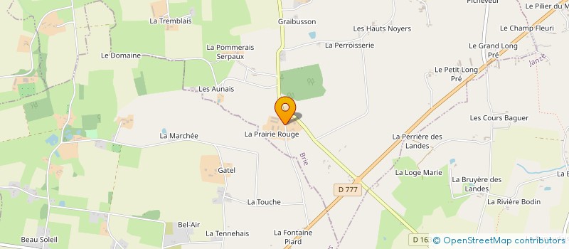 localisation de l'entreprise MONSIEUR MICHEL LE SECH  BOISTRUDAN