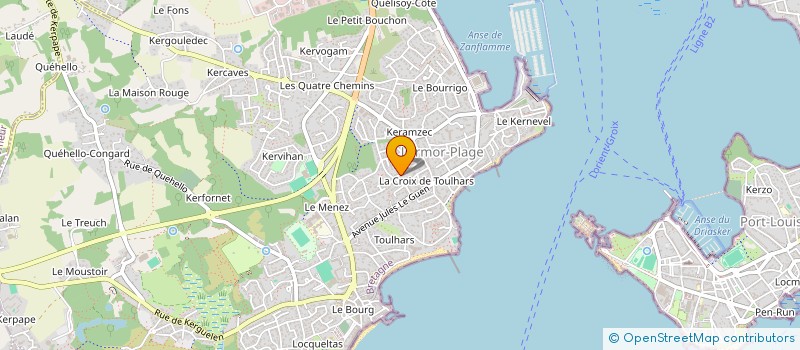 localisation de l'entreprise MONSIEUR MICHEL LE TEXIER à LARMOR-PLAGE