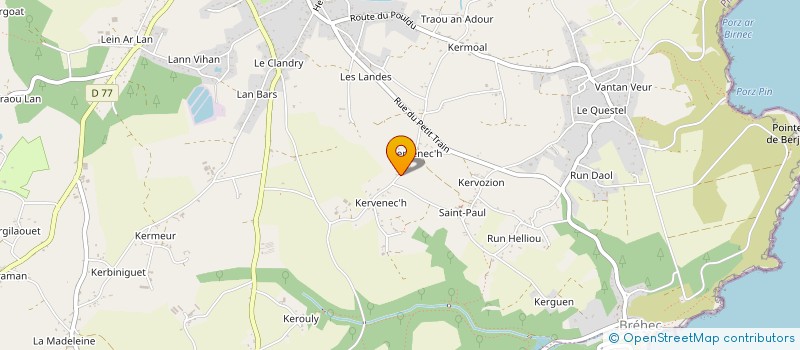 localisation de l'entreprise MONSIEUR MICHEL LE TROADEC à PLOUEZEC