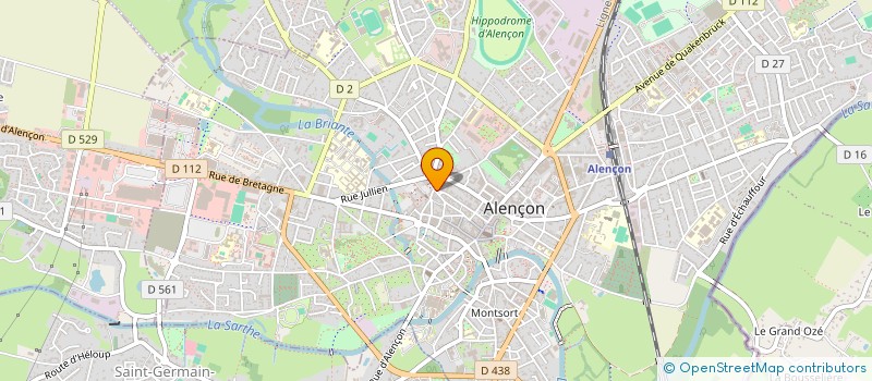 localisation de l'entreprise MONSIEUR MICHEL LEARD à ALENCON