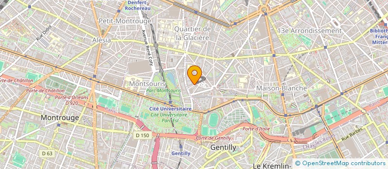 localisation de l'entreprise MONSIEUR MICHEL LEBEAU  PARIS