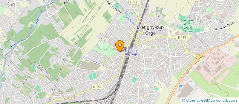 localisation de l'entreprise MONSIEUR MICHEL LEBEAU à BRETIGNY-SUR-ORGE
