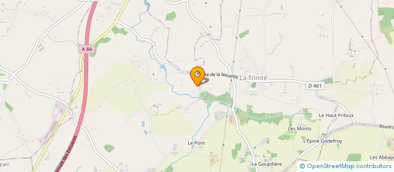 localisation de l'entreprise MONSIEUR MICHEL LEBEURIER  BESLON