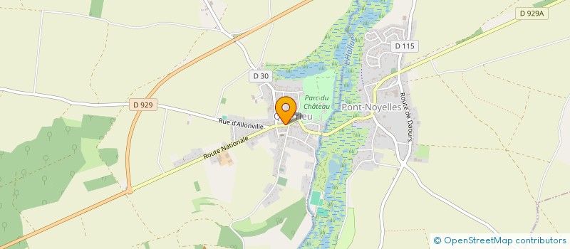 localisation de l'entreprise MONSIEUR MICHEL LEBEURRE  QUERRIEU