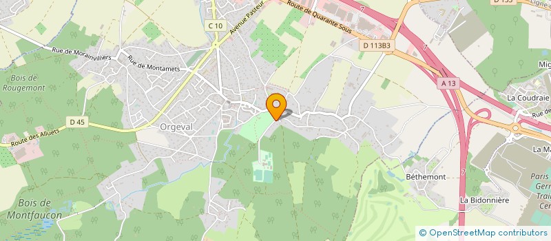 localisation de l'entreprise MONSIEUR MICHEL LEBLANC  PARIS