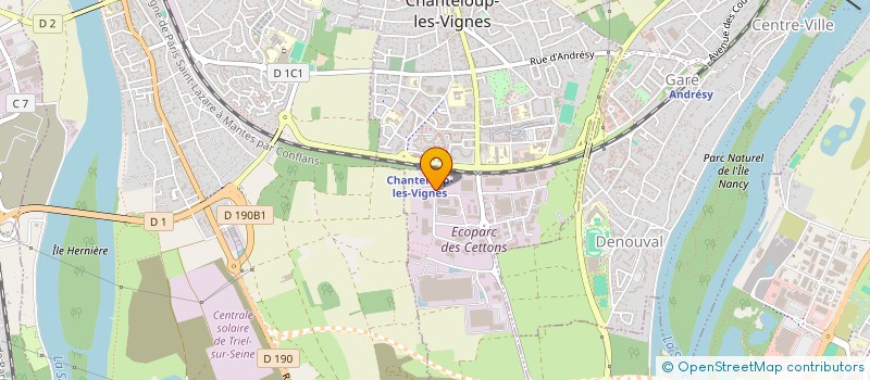 localisation de l'entreprise MONSIEUR MICHEL LEBLANC à CHANTELOUP-LES-VIGNES