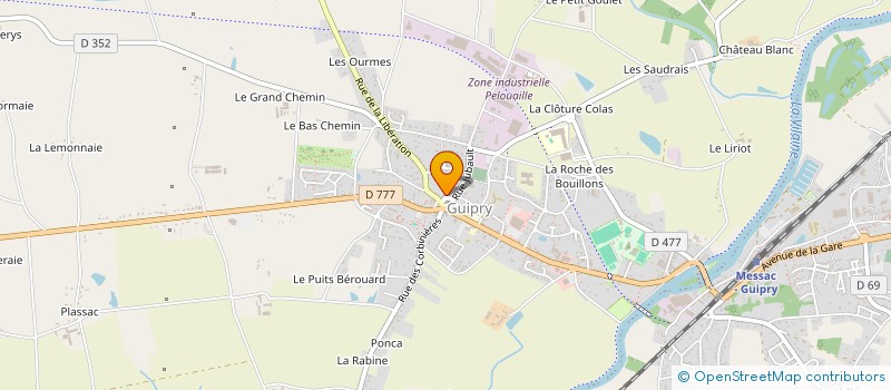 localisation de l'entreprise MONSIEUR MICHEL LEBRETON  SAINT-MALO-DE-PHILY