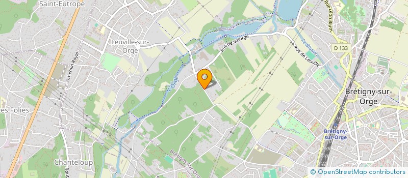 localisation de l'entreprise MONSIEUR MICHEL LECLANCHER à BRETIGNY-SUR-ORGE