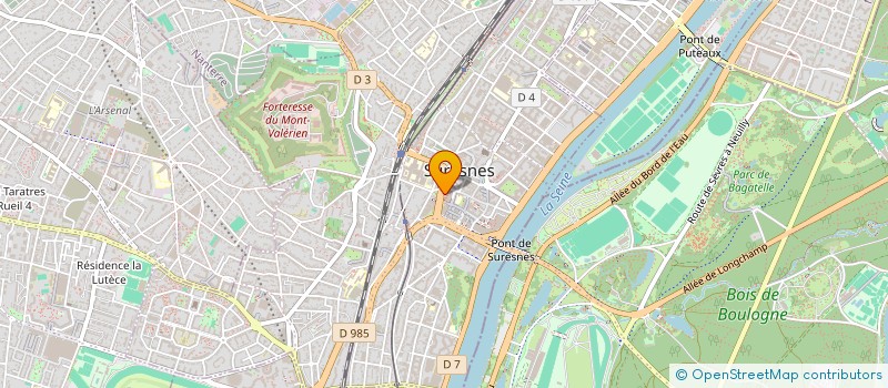 localisation de l'entreprise MONSIEUR MICHEL LECLERC à SURESNES