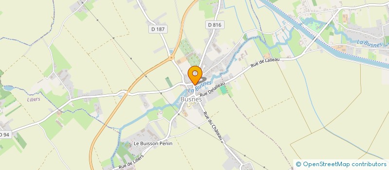 localisation de l'entreprise MONSIEUR MICHEL LECLERCQ  BUSNES