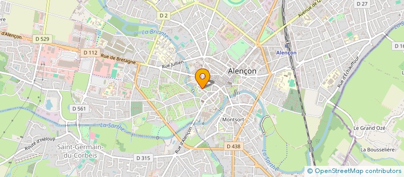 localisation de l'entreprise MONSIEUR MICHEL LECLERE à ALENCON