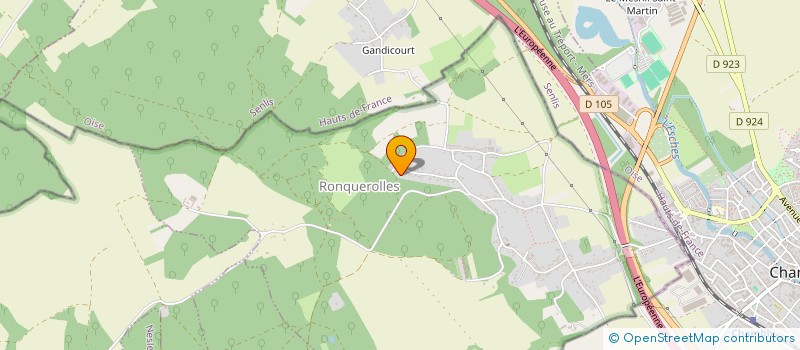 localisation de l'entreprise MONSIEUR MICHEL LECLERE  RONQUEROLLES