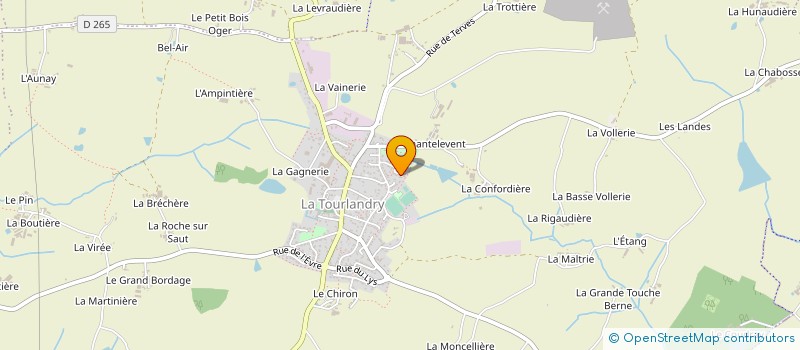 localisation de l'entreprise MONSIEUR MICHEL LECOIN  CHEMILLE-EN-ANJOU