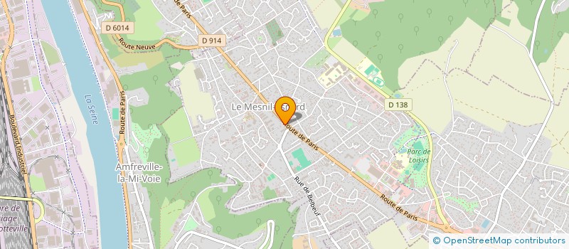 localisation de l'entreprise MONSIEUR MICHEL LECOQ  LE MESNIL-ESNARD