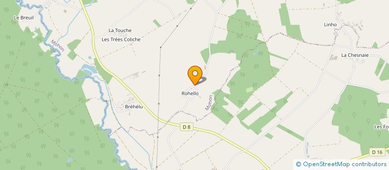 localisation de l'entreprise MONSIEUR MICHEL LECORNEY  MOHON