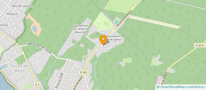 localisation de l'entreprise MONSIEUR MICHEL LEDAY  LANTON