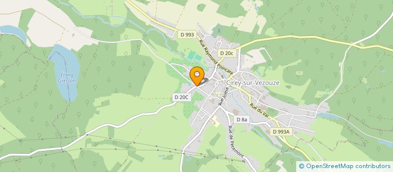 localisation de l'entreprise MONSIEUR MICHEL LEDOUX à CIREY-SUR-VEZOUZE
