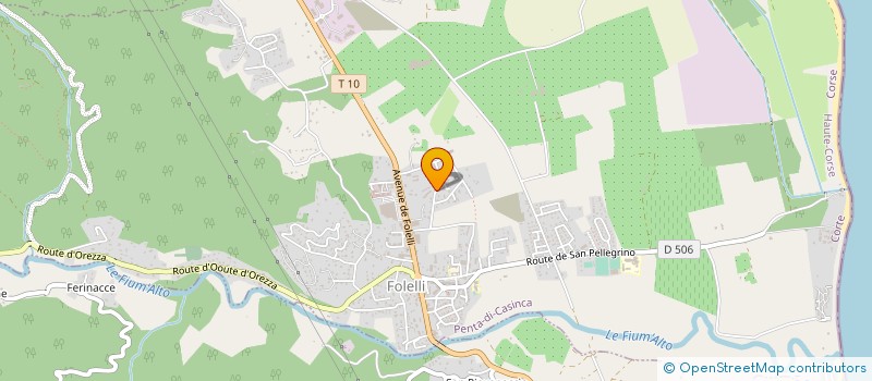 localisation de l'entreprise MONSIEUR MICHEL LEDUC à PENTA-DI-CASINCA