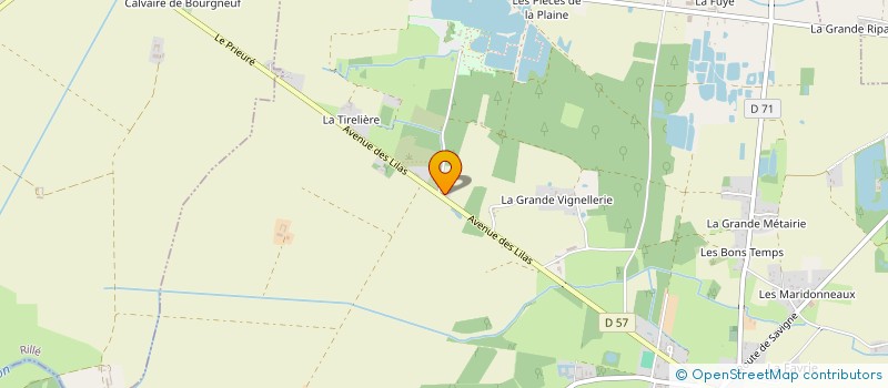 localisation de l'entreprise MONSIEUR MICHEL LEFAY  HOMMES