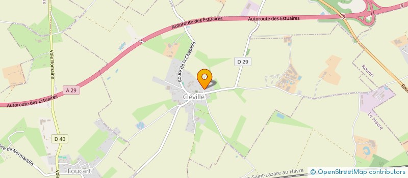 localisation de l'entreprise MONSIEUR MICHEL LEFEBVRE  LES TROIS-PIERRES