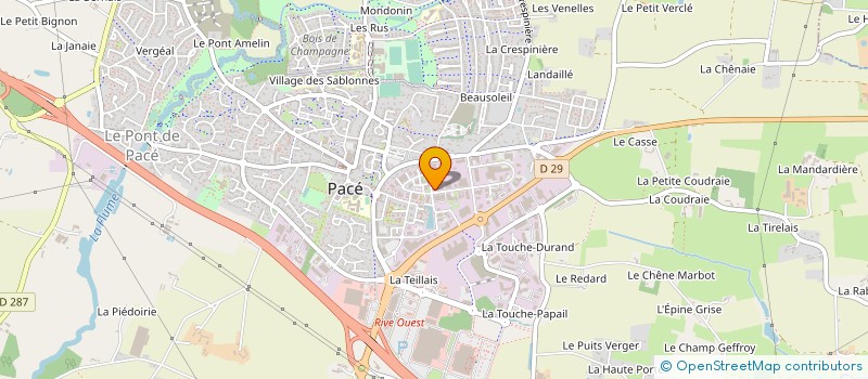 localisation de l'entreprise MONSIEUR MICHEL LEFEUVRE à PACE