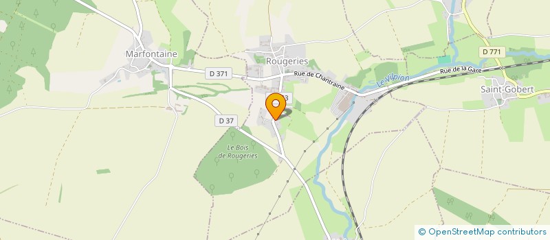 localisation de l'entreprise MONSIEUR MICHEL LEFEVRE à ROUGERIES