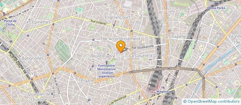 localisation de l'entreprise MONSIEUR MICHEL LEFEVRE  PARIS