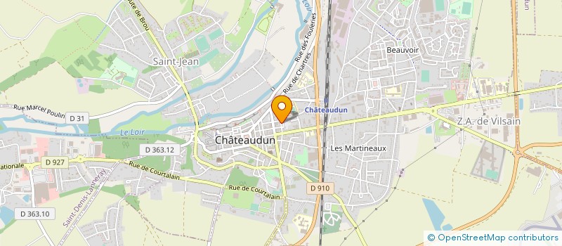 localisation de l'entreprise MONSIEUR MICHEL LEFEVRE à CHATEAUDUN